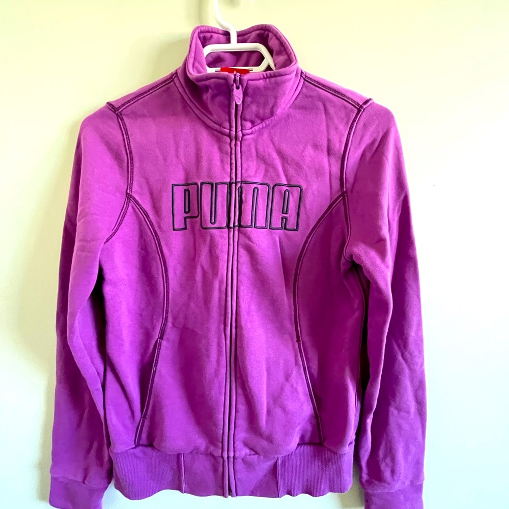 Puma zip-up sweater